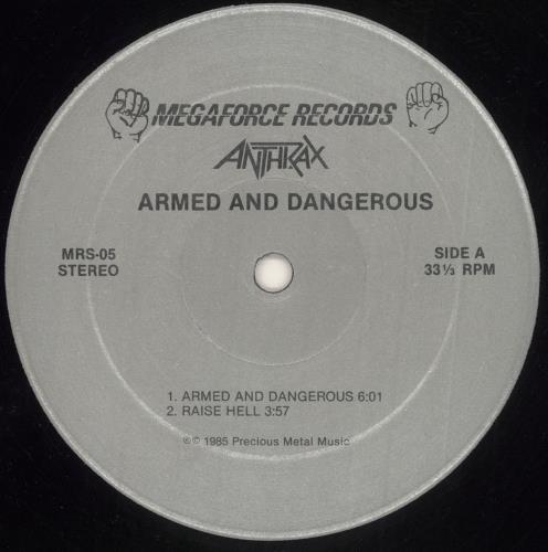 Anthrax Armed And Dangerous US 12